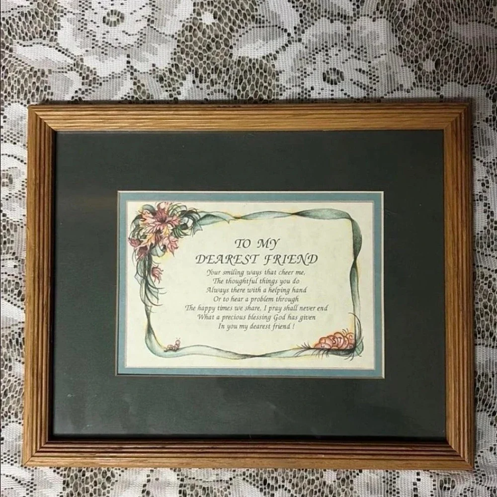 My Dearest Friend Frame